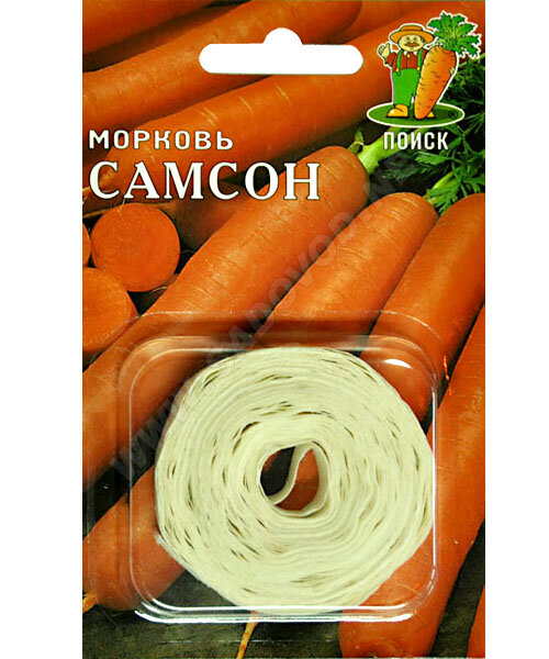 Морковь на ленте Самсон семена 