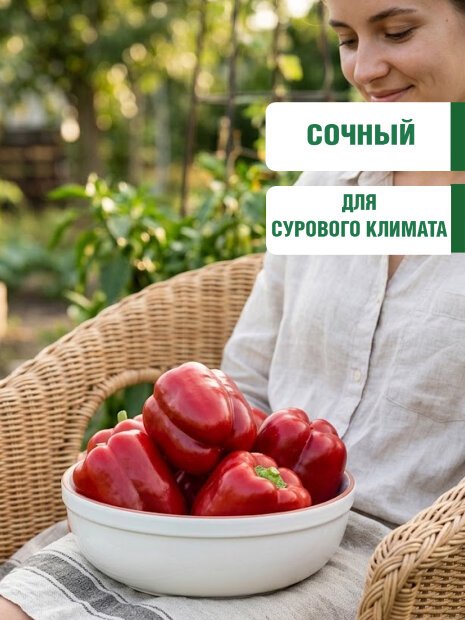 Перец сладкий БИФ-Сибиряк семена 