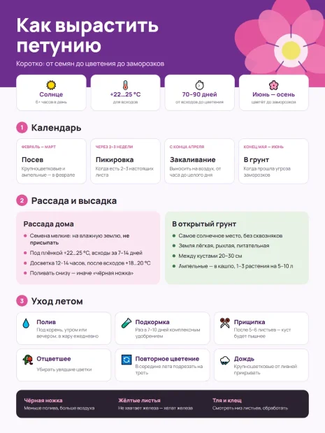 Петуния бахромчатая Афродита алая семена