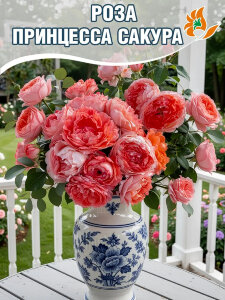 Роза Принцесса Сакура (Сакура) Роза Принцесса Сакура (Сакура)