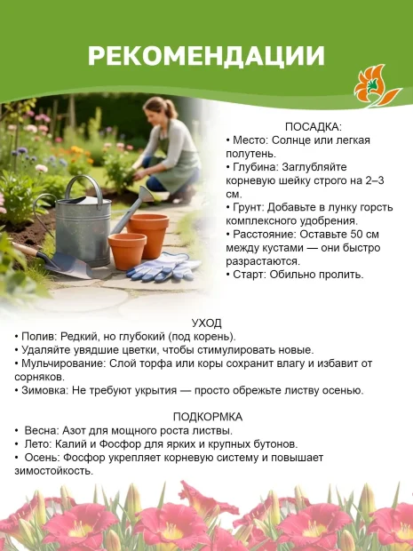 Лилейник Бурбон Кингз